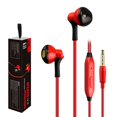 thumbnail image 5 of 2 in 1 pack. Kin Headsets 3.5 aux. Wired Earbuds Headphones with Microphone Stereo Bass., 5 of 5