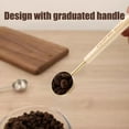 thumbnail image 4 of Measuring Spoon with Wood Handle, Stainless Steel Dry & Liquid Measuring Cup for Cooking and Baking, Kitchen Tools (Gold), 4 of 6