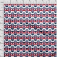 thumbnail image 4 of oneOone Georgette Viscose Red Fabric Geometric Sewing Fabric By The Yard Printed Diy Clothing Sewing Supplies 42 Inch Wide, 4 of 4