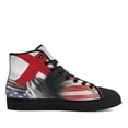 thumbnail image 2 of Alabama State American High Top Canvas Shoes Sneakers Black Size 4.5, 2 of 7