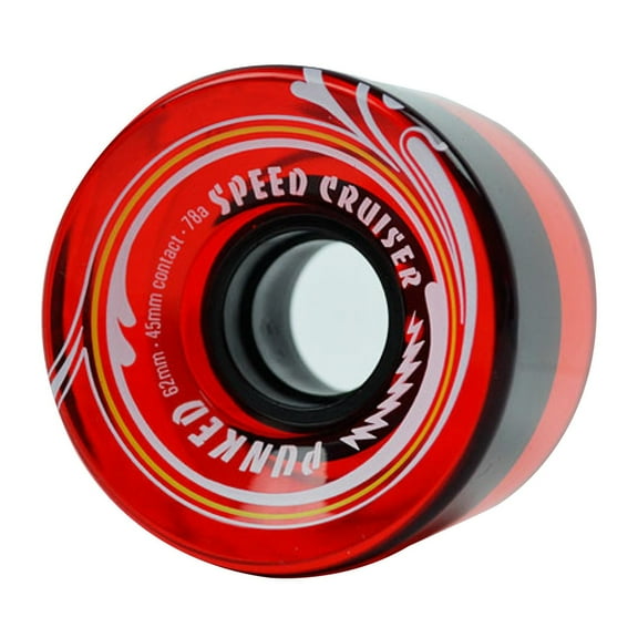 Speed Cruiser Speed Cruiser 62mm Longboard Wheels - Gel Red