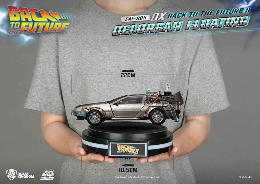 Back To The Future Part II (EAF-005DX) Floating Delorean Time
