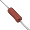 thumbnail image 2 of Pack of 10  CMF502K8700FFHEB  Resistor Metal Film 2.87K Ohm 1% 0.125W(1/8W) ±50ppm/°C Epoxy AXL, Cut Strip, RoHS, 2 of 2