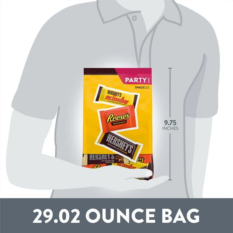 Hershey's and Reese's Assorted Chocolate Flavored Snack Size Candy