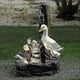 thumbnail image 1 of Garden Animal Statue Fountain Solar Led Light Garden Art Deco Outdoor Garden SculptureB, 1 of 5