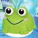 thumbnail image 2 of Baby bath water toy - Light Up Bath Toy Sprinkler for Babies, Rechargeable Bathtub Pool Water Toys Baby Gifts for Toddlers, Shower Essentials (Frog), 2 of 5
