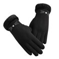 thumbnail image 1 of Guantes de mujer YONGSHENG Otoño Invierno Mitones cálidos peludos dedo completo, 1 of 5