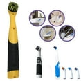 thumbnail image 1 of ¡Compra Inteligente!, Cepillo de limpieza multicabezal, multifuncional, para cocina, baño, lavabo caliente, inodoro, cepillo de limpieza portátil, cuatro cabezales de cepillo a elegir Akmoler, 1 of 9