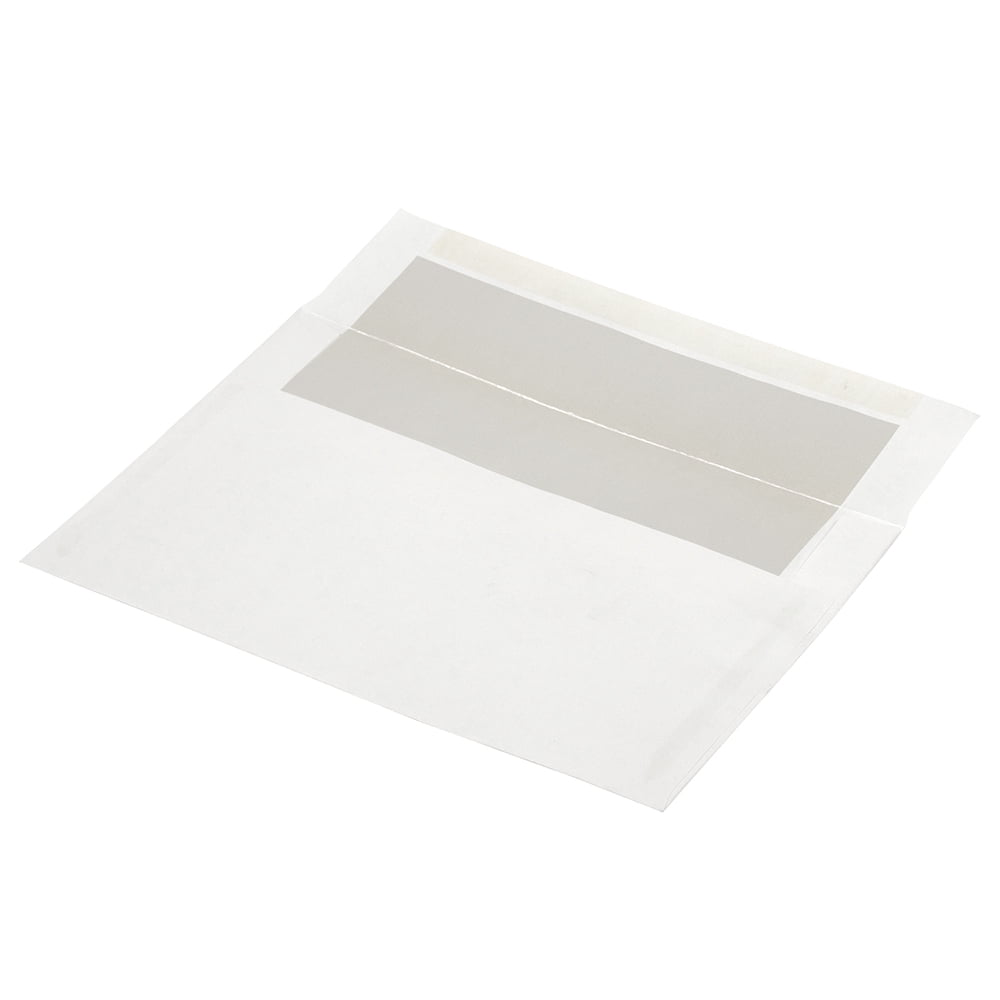 JAM Paper A9 Foil Lined Invitation Envelopes, 5 3/4 x 8 3/4, White with Ivory Foil, 50 per Pack