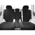 thumbnail image 2 of CalTrend Front 40/20/40 Split Bench O.E. Velour Seat Covers for 2011-2014 Chevy/GMC Suburban|Tahoe|Yukon 1500-2500 - CV466-03RA Charcoal Classic Insert and Trim, 2 of 3