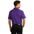 thumbnail image 2 of Port Authority W809 Short Sleeve SuperPro React Twill Shirt, Purple, XS, 2 of 5