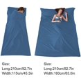 thumbnail image 4 of Doublure de Sac de Couchage Voyage Camping Drap Léger Sac de Couchage, 4 of 4
