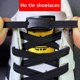 thumbnail image 2 of 1 par de cordones elásticos planos sin atar, cordones para zapatillas, cordones para adultos y niños, cordones perezosos, talla única, accesorios para zapatos, ESPAÑA Gao Jinjia LED, 2 of 2