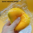 thumbnail image 2 of Deeceymbur Fruit Shaped Slow Rise Pinch Sensory Tool for Anxiety Relaxation Desktop Decoration Soft Squeeze Fidget Gadget Mindfulness Aid, 2 of 6