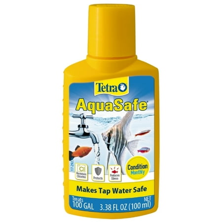 - Tetra AquaSafe 3.38 Ounces, Aquarium Water Conditioner