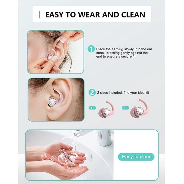 Generic Bouchons d'oreille anti-ronflement anti-bruit Confortable pour  dormir Accessoire de réduction du bruit à prix pas cher
