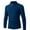 Blue, variant on SWSMCLT Men's Quarter Zip Thermal Fitted Long Sleeve Sweater Cable Knit Mock Neck Fall Top Soft Fashion Slim Fit Pullover Sweaters Black 38