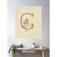 thumbnail image 2 of Kate Greenaway Letter G Poster Wall Art, Modern Wall Decor For Living Room Bedroom, 8x12 UNFRAMED, 2 of 3