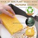 thumbnail image 3 of Sponges Washing Up Sponge, 10 Pack Natural Cellulose Sponges Pop up Sponges Compressed Wood Pulp(Yellow)[PB], 3 of 5