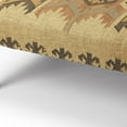 thumbnail image 3 of Shades of Brown Southwest Lodge Jute Ottoman, 3 of 5