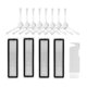 thumbnail image 1 of Repuestos para kits de aspiradora robot Bot L10 Pro, D9, accesorios de filtros HEPA para cepillos laterales, A, 1 of 5