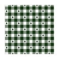 thumbnail image 6 of Wukai Green White Christmas Tree Lumberjack Plaid Waterproof Tablecloth for Kitchen Dining, Fits Square Tables for 2-4 Seats -60"x60", 6 of 7