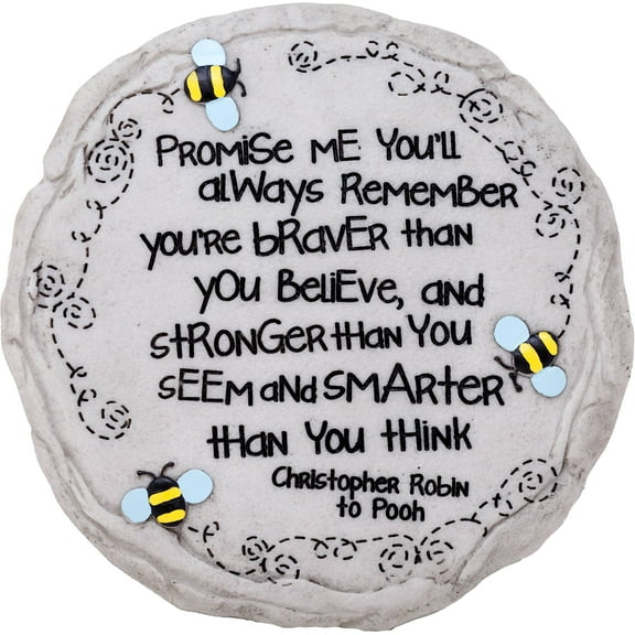 PROMISE ME STEPPING STONE / DECORATIVE WALL PLAQUE
