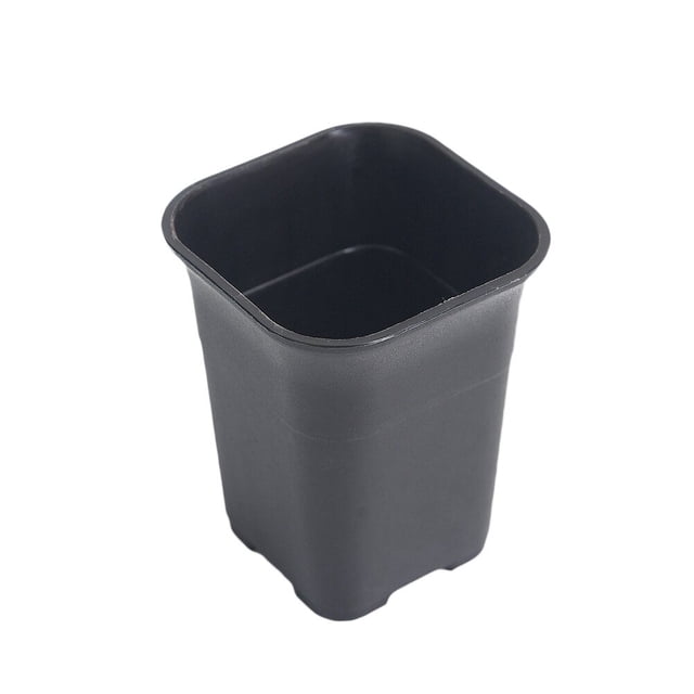 GAXIRE 10Ud Macetas De Plástico Negro Con Para Plantas Suculentas Y Duraderas