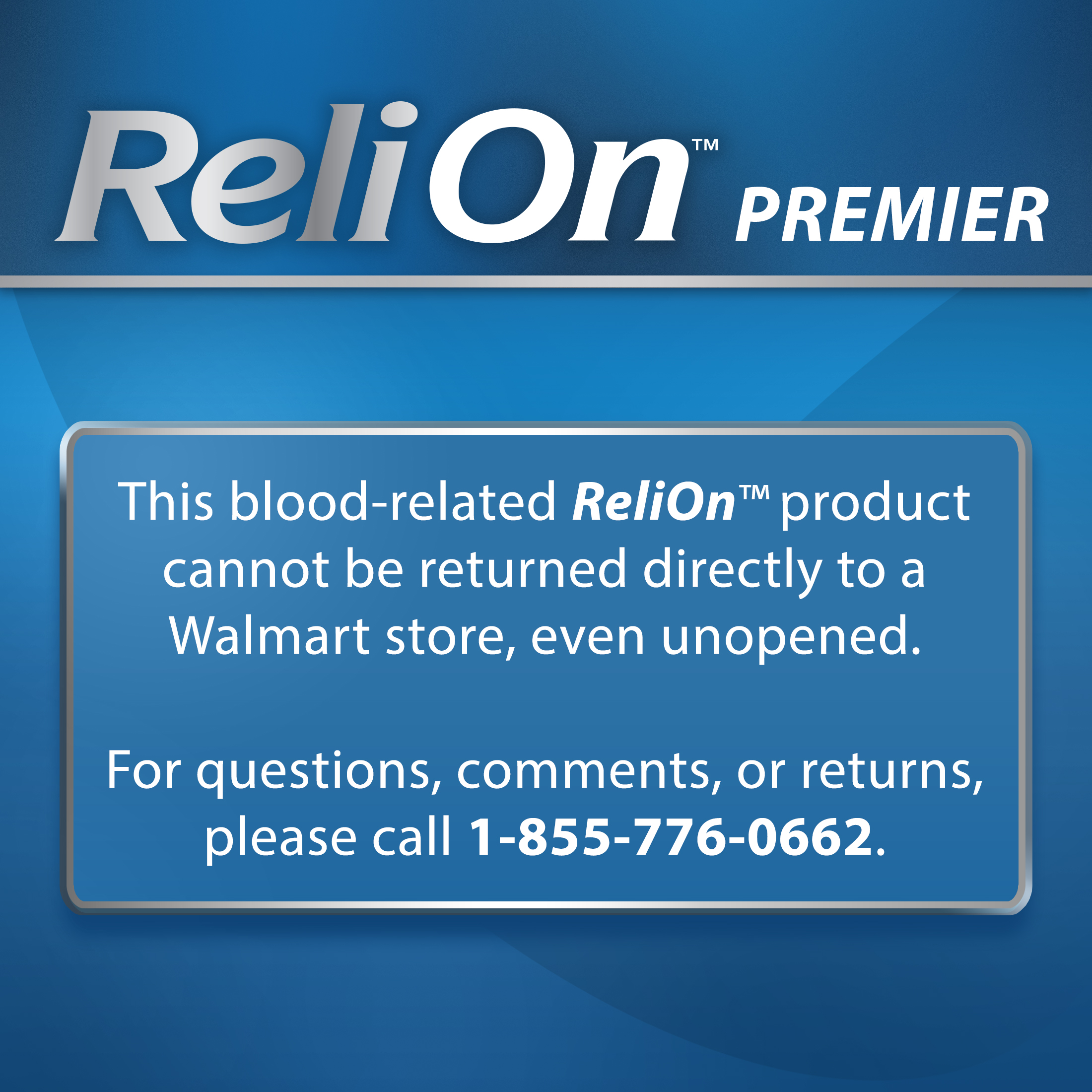 ReliOn Premier BLU Blood Glucose Monitoring System - image 7 of 7
