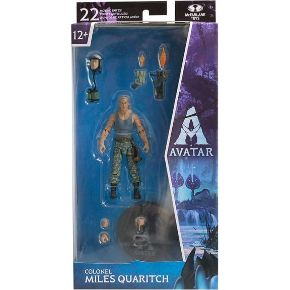 McFarlane Toys Colonel Miles Quaritch Sully Avatar Action Figure, 7"