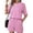 Hot Pink, variant on Stichou 2 Piece Short Sets for Women 2026 Summer Spring Plaid Lounge Beach Travel Vacation Outfits Matching Shorts Sweatsuit with Pockets Coffee L