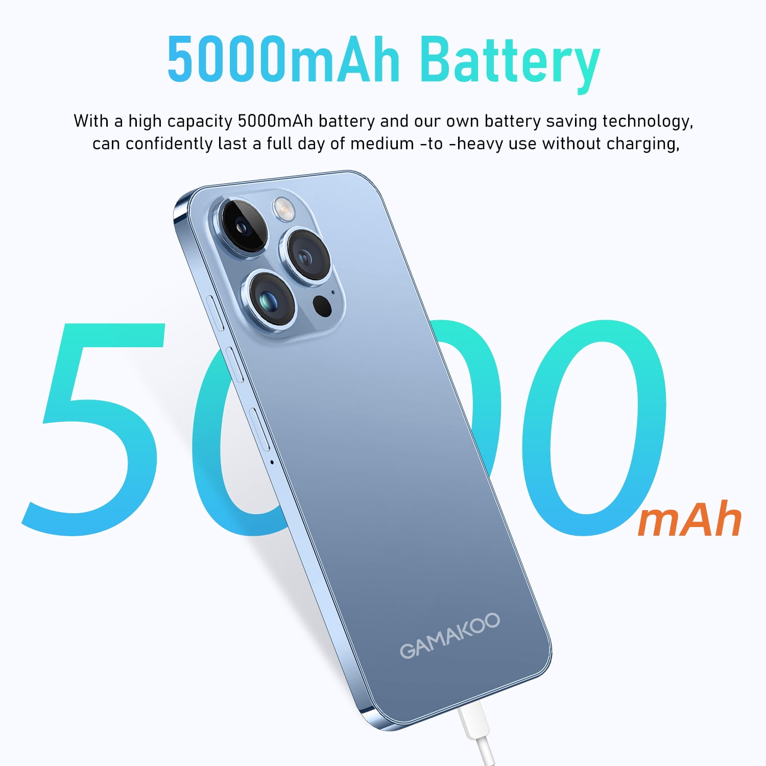 GAMAKOO G14 Pro Dual SIM 128GB+4GB 6.7inch Octa-Core 5000mAh