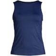 thumbnail image 3 of Lands' End Women's Plus Size DD-Cup High Neck UPF 50 Modest Tankini Swimsuit Top, 3 of 4