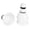 White, variant on Apeya 3 Pack Nylon Badminton Shuttlecocks, Durable Pink Birdie Balls with High Visibility Skirt for Indoor Gym Training, Outdoor Backyard and Beach Games