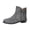 15#Gray, variant on Slip On Round Toe Suede Ankle Boots Flat Heel Fringe Retro Casual Booties For Everyday Comfort And Stylish Wear