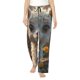 thumbnail image 1 of Fotbe Adorable Llama In Flowers Pantalones de Pijama para Mujer, Pantalones de Dormir, Pantalones Pj con Cordón y Bolsillos-Medium, 1 of 6