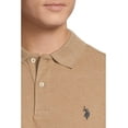 thumbnail image 4 of U.S. Polo Assn. Men's Classic Polo Shirt, Two-Button Closure Pique Polo Shirt, Summer Fashion Golf Shirt-CFHT-L, 4 of 4