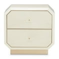 thumbnail image 3 of Michael Amini La Rachelle 2-Drawer Nightstand - Champagne Ivory, 3 of 8
