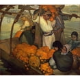 thumbnail image 3 of Saturnino Herrán 22x20 Black Modern Framed Museum Art Print Titled - The Offering (1913), 3 of 5