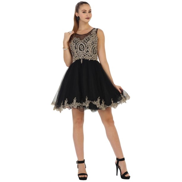 SEMI FORMAL SHORT PARTY DRESS & PLUS SIZE