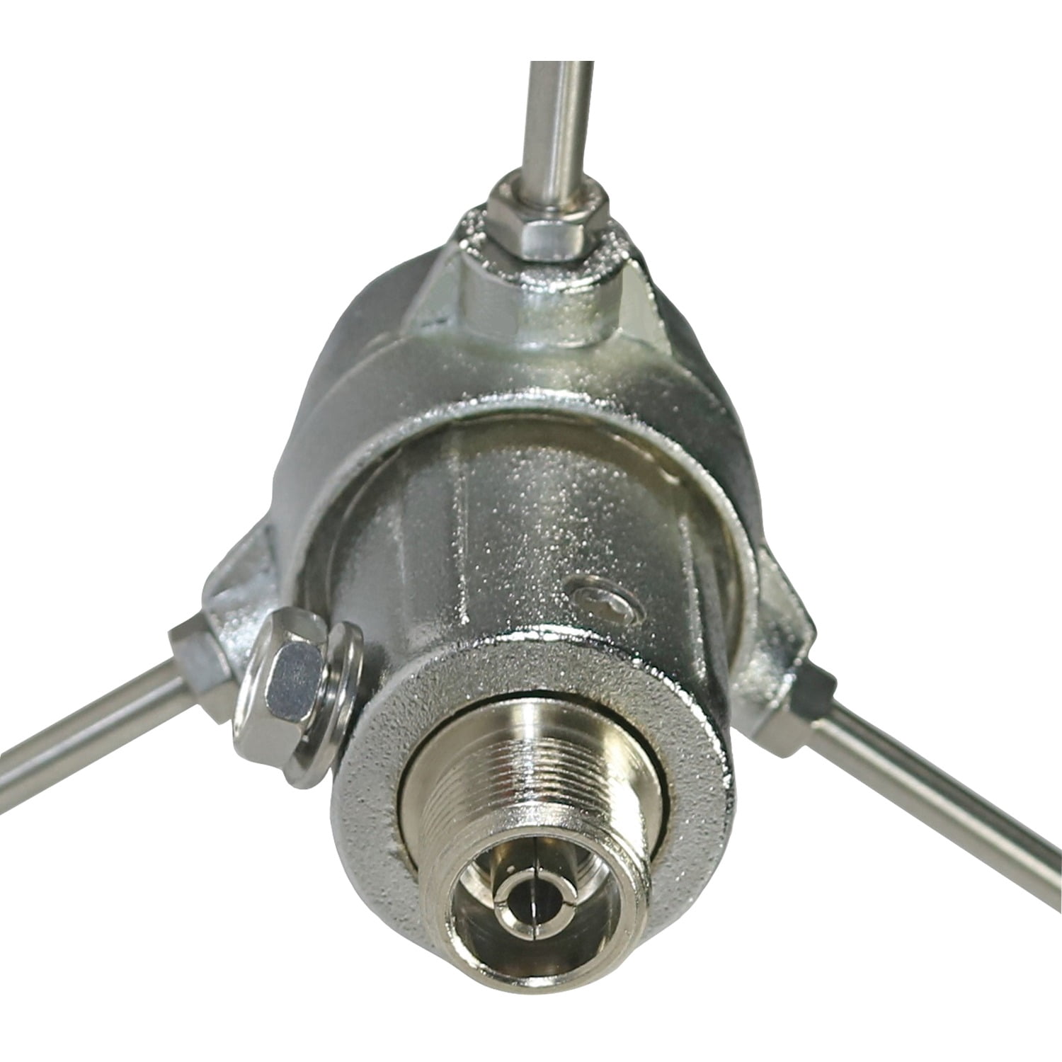 Tram Pre-Tuned 144 MHz–148 MHz VHF/430 MHz–460 MHz UHF Amateur Dual-Band Base Antenna with White Fiberglass, 1477