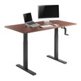 thumbnail image 4 of Uplite Manuel Stand Up Desk Frame with Hand Crank System for 34 to 71 inch Table Tops Ergonomic Height Adjustable Standing Desk Base 2 leg Workstation (Frame Only), 4 of 5