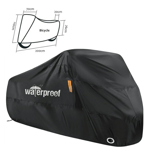 Dustproof Cover 210T Waterproof Bike Cover Dustproof Cover Indoor Outdoor Cover With Storage Bag