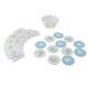 thumbnail image 3 of Piezas de 24 chupete para cochecito de bebé, envoltorio para cupcakes, decoración para tarta shower, bautizo, , Yuyangstore Cupcake Decor Set, 3 of 8