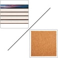 thumbnail image 4 of POGLIP Starry Sky Cosmic Galaxy Set of 6 Coaster for Drinks, Absorbent Ceramic Stone Coasters Cup Mat with Cork Base for Home Kitchen Room Coffee Table Bar Decor, 4 of 4