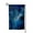 Square, variant on Galaxy Nebula Space Garden Flag Vertical Double Sided Yard Outdoor Decoration 12.5 x 18 Inch Fillet