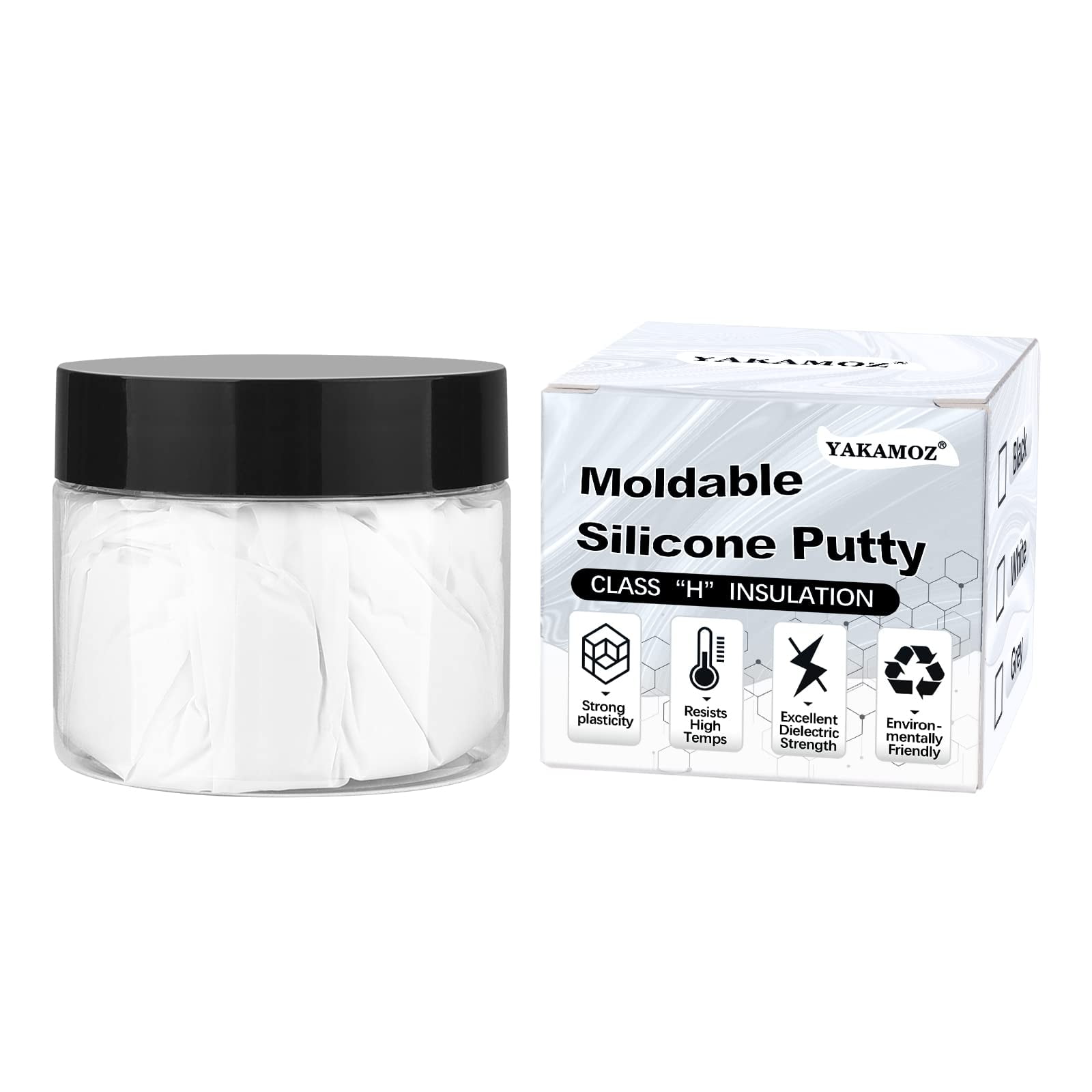 Moldable Silicone Putty, Waterproof, Stay Pliable,High Temperature