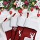 thumbnail image 5 of Juego de 4 medias navideñas para decoración navideña familiar, 5 of 7