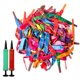 thumbnail image 1 of Globos de fiesta YHmall 100 piezas, coloridos, 40", set de cohetes YHmall YHmall, 1 of 7