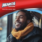 HEAROS Multi-Purpose Silicone Ear Plugs, Noise Cancelling Ear Plugs for Hearing Protection, 2 pairs